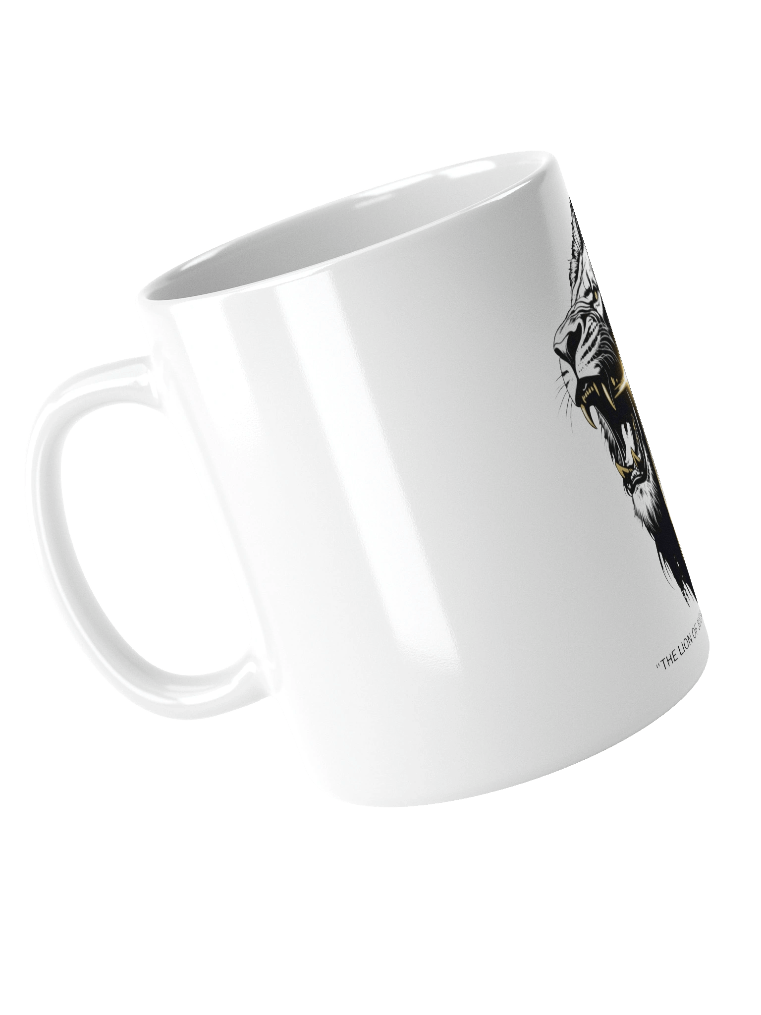Divine Roar White Glossy Mug product image (12)