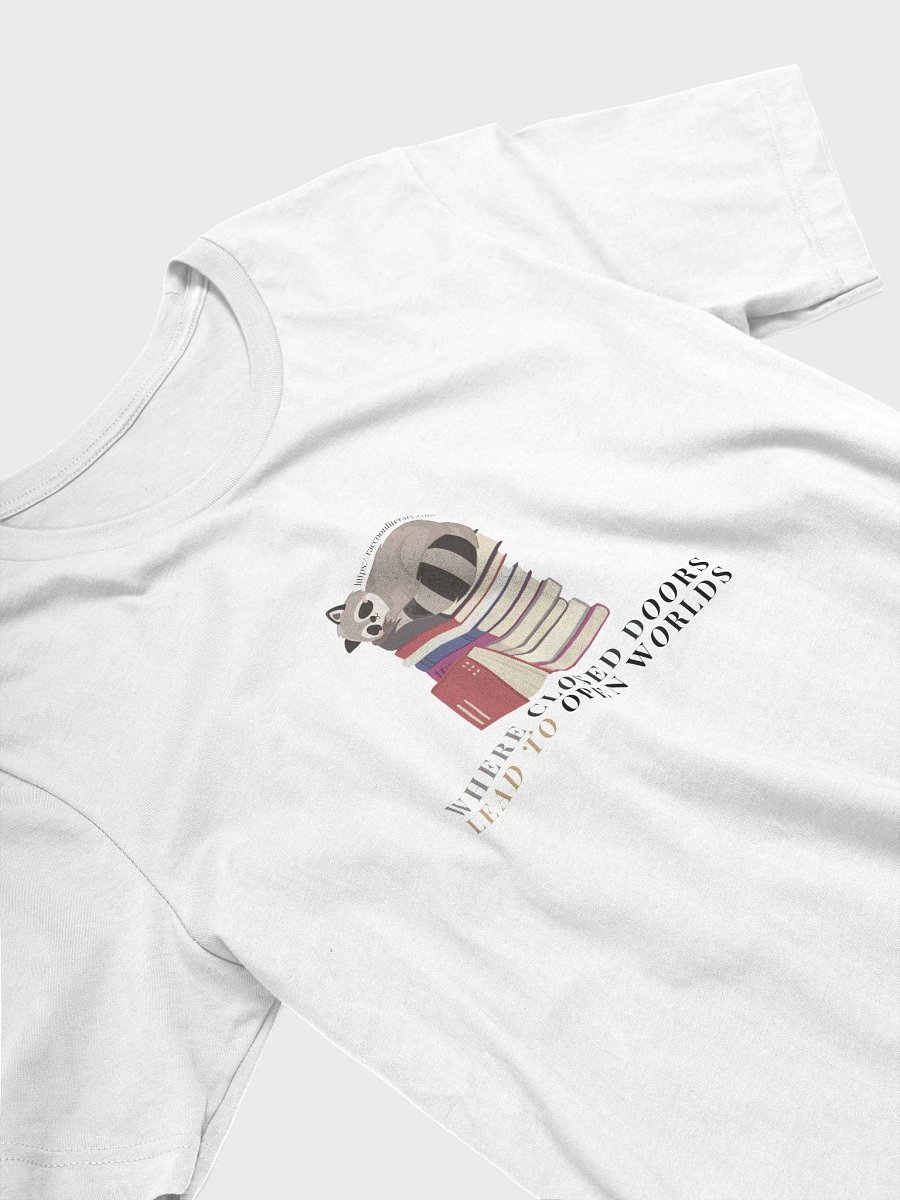 Sleepy RACCOON LITERARY Mixed Font T-Shirt product image (3)