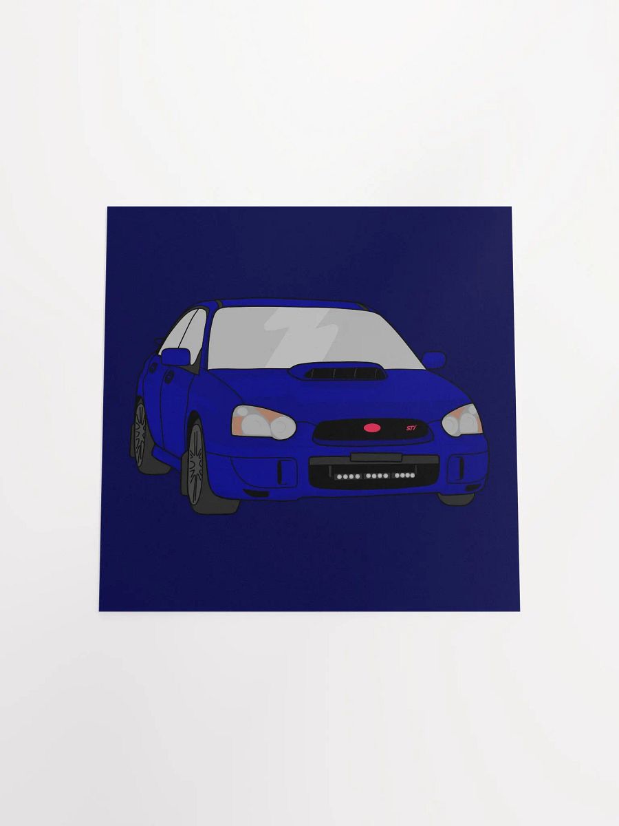 Caffeinated Gearhead's Car Collection - Subaru STI - Poster product image (4)
