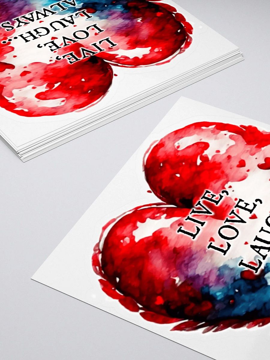 Live , Love , Laugh Sticker product image (4)