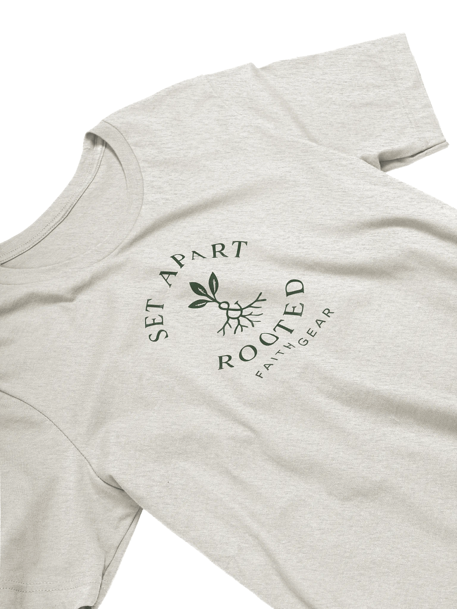 Set Apart & Rooted Branded Tee (Light Colors) Plant Logo product image (15)