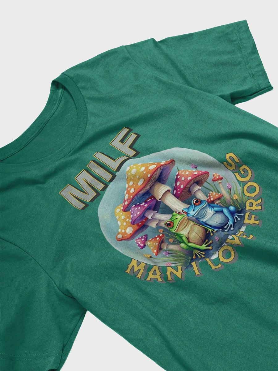 MILF Man I Love Frogs Whimsical and Mushrooms T-Shirt product image (2)