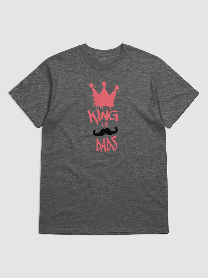 King of Dads Crown Graffiti Tee – Urban Bold Father's Day Shirt for Cool Dads product image (10)