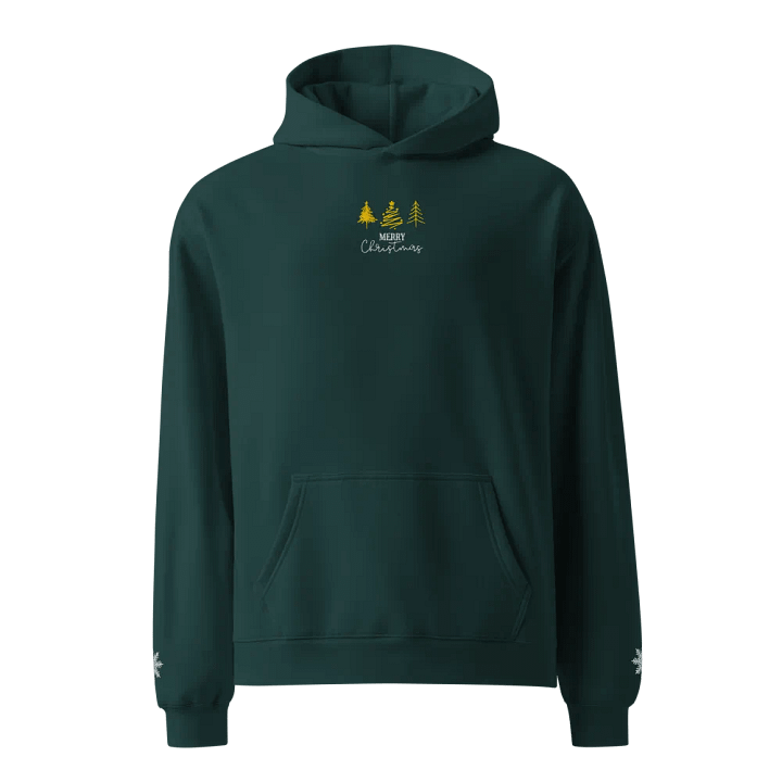Merry Christmas Tree Unisex Hoodie product image (1)