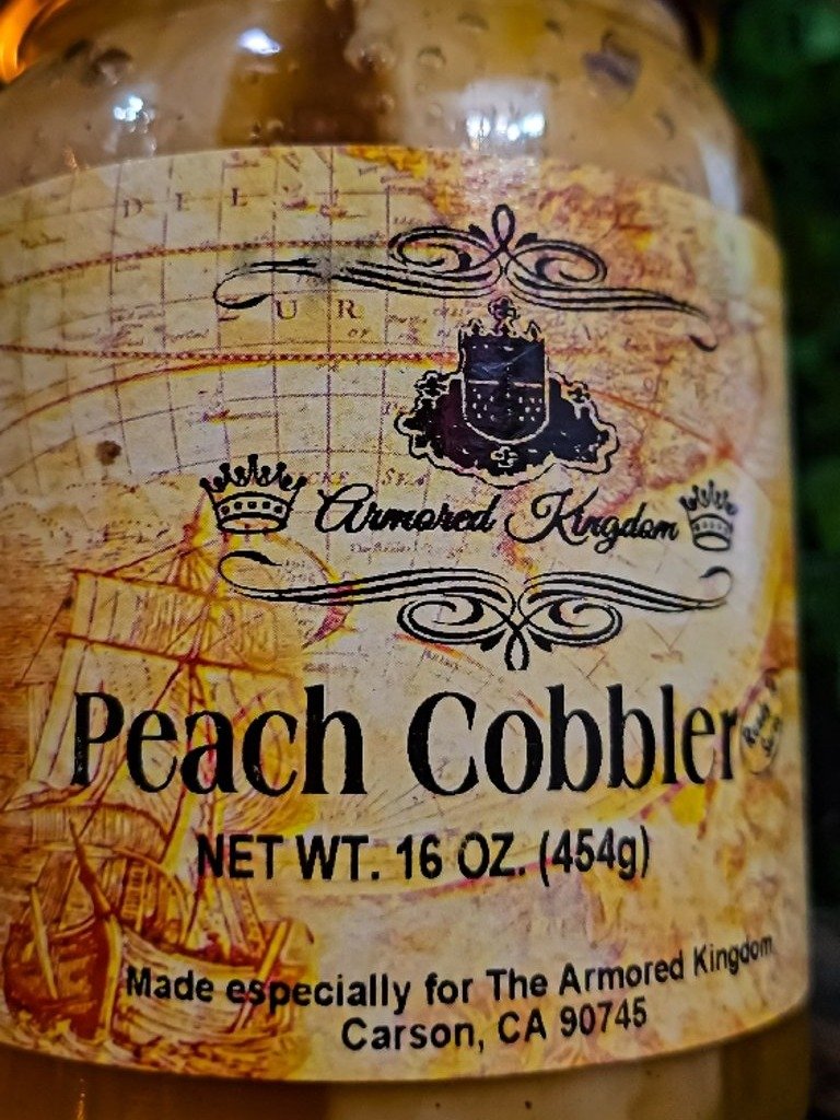 The Armored Kingdom Premium Peach Cobbler (16 OZ) product image (3)