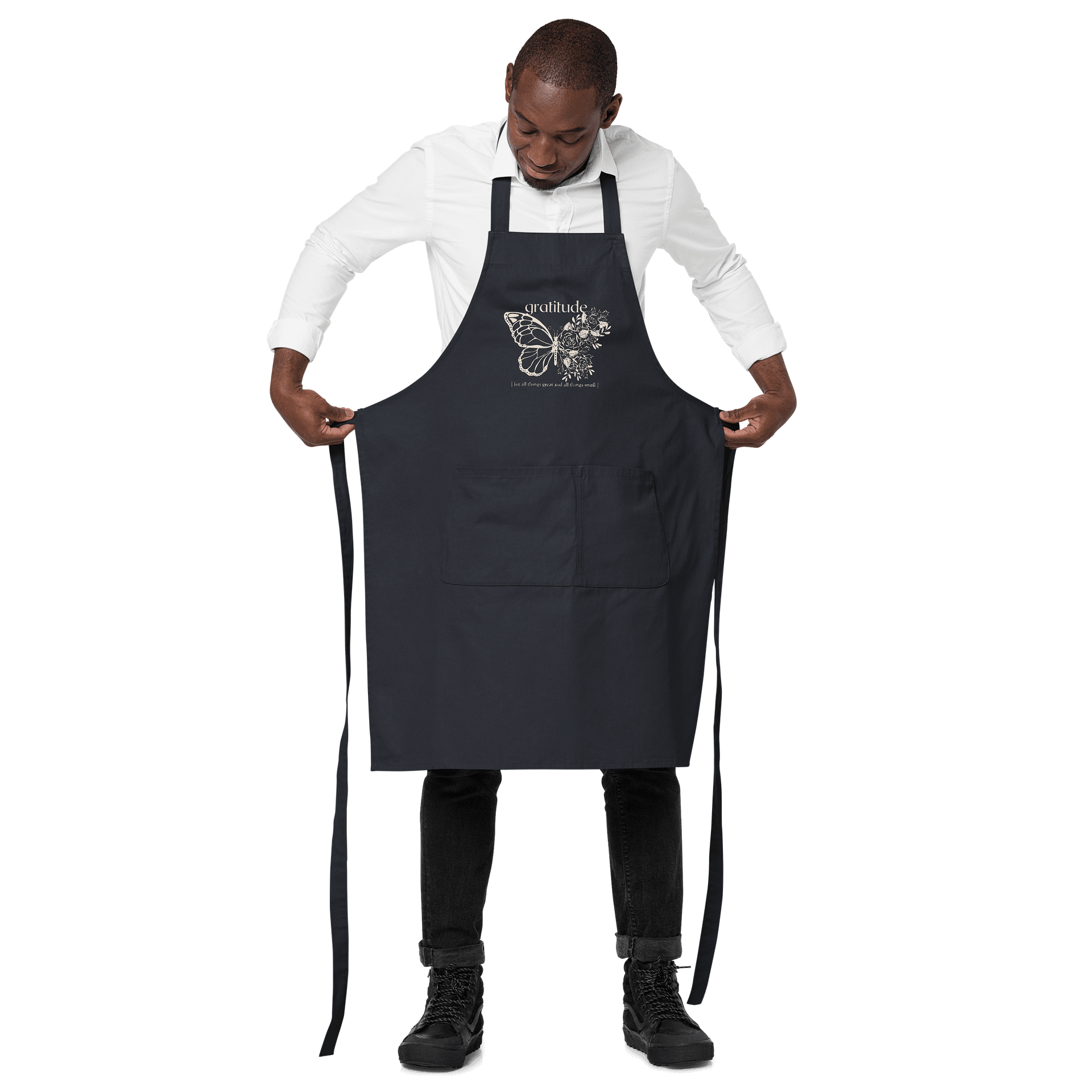 Gratitude Grows Organic Apron product image (2)