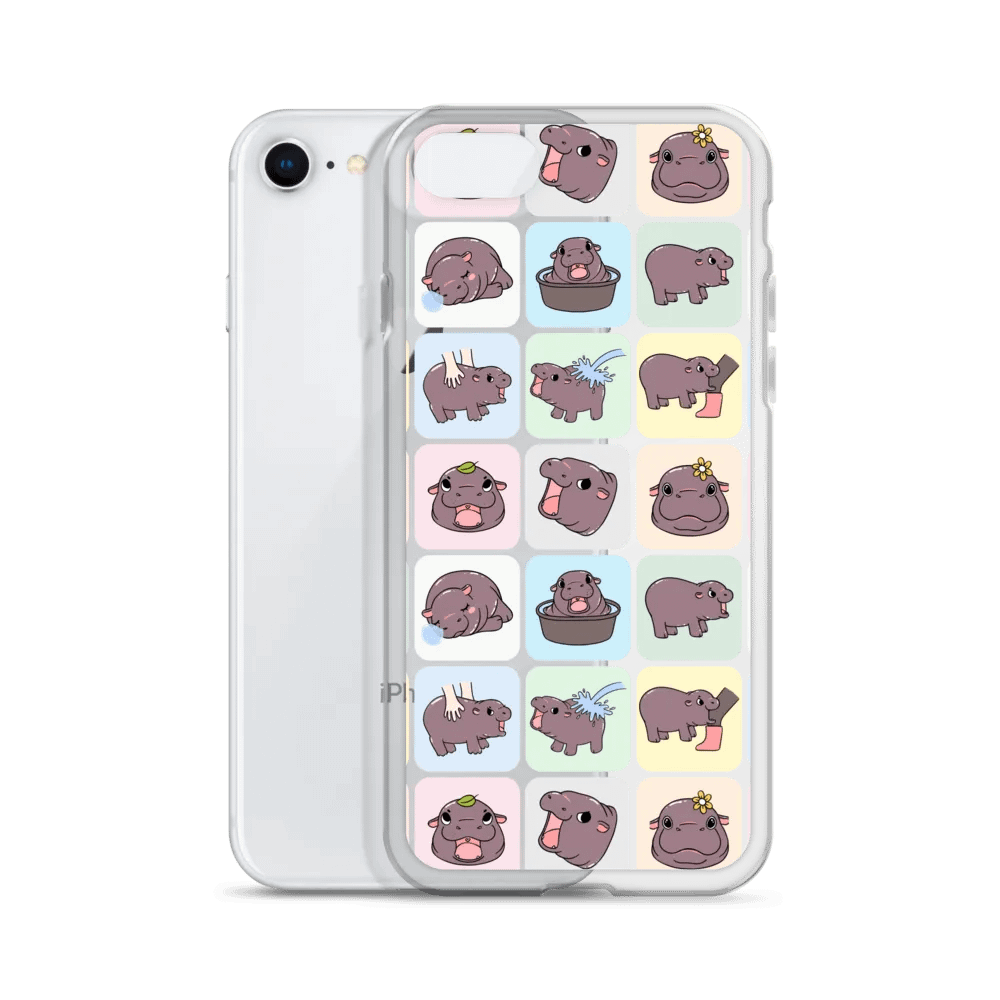 MOODENG'S HAVEN CLEAR CASE FOR IPHONE® product image (2)