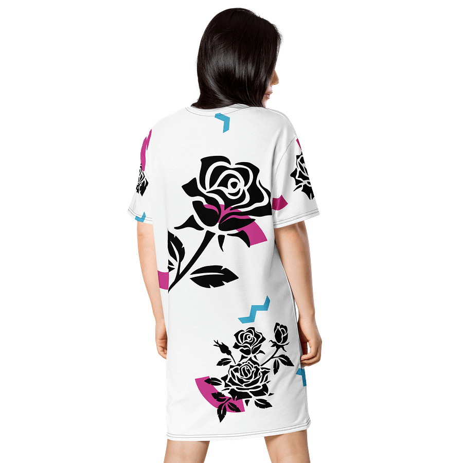 Calavera Sugar Skull (art by Dina R.) - T-Shirt Dress product image (2)