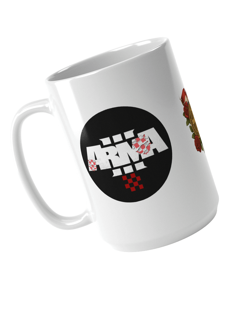 Arma Emblem White Glossy Mug product image (3)