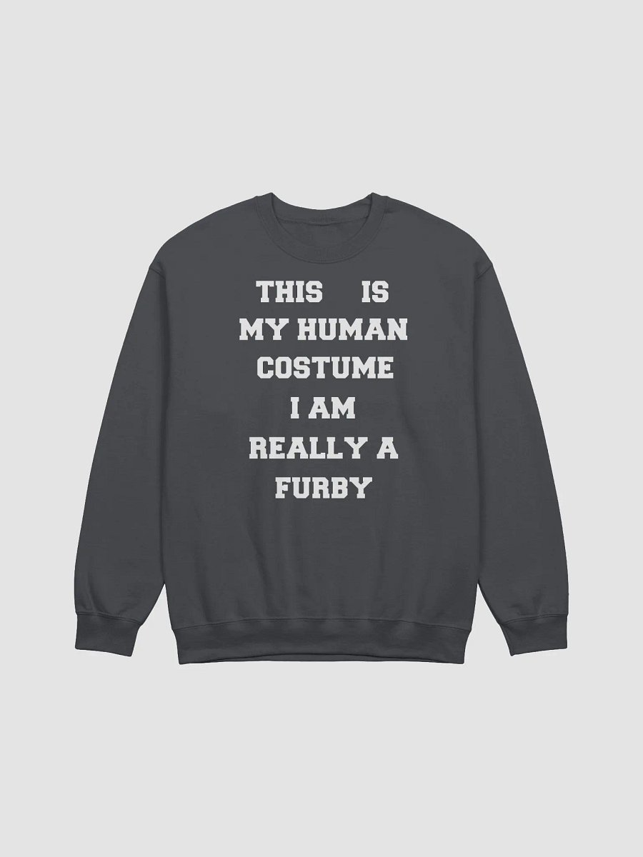 Human costume Furby edition classic sweatshirt product image (2)