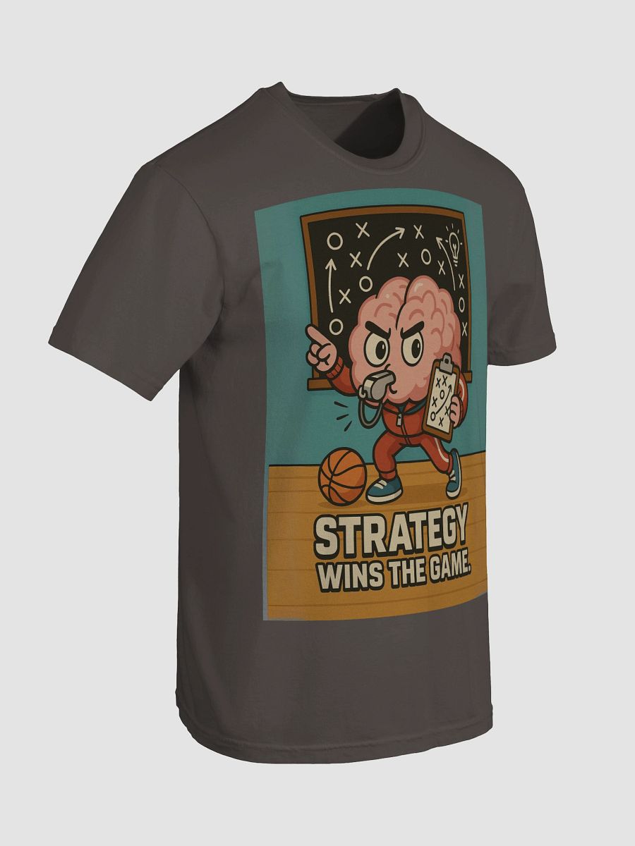 Strategy Wins The Game - Gaming Strategy Heavyweight T-Shirt product image (7)