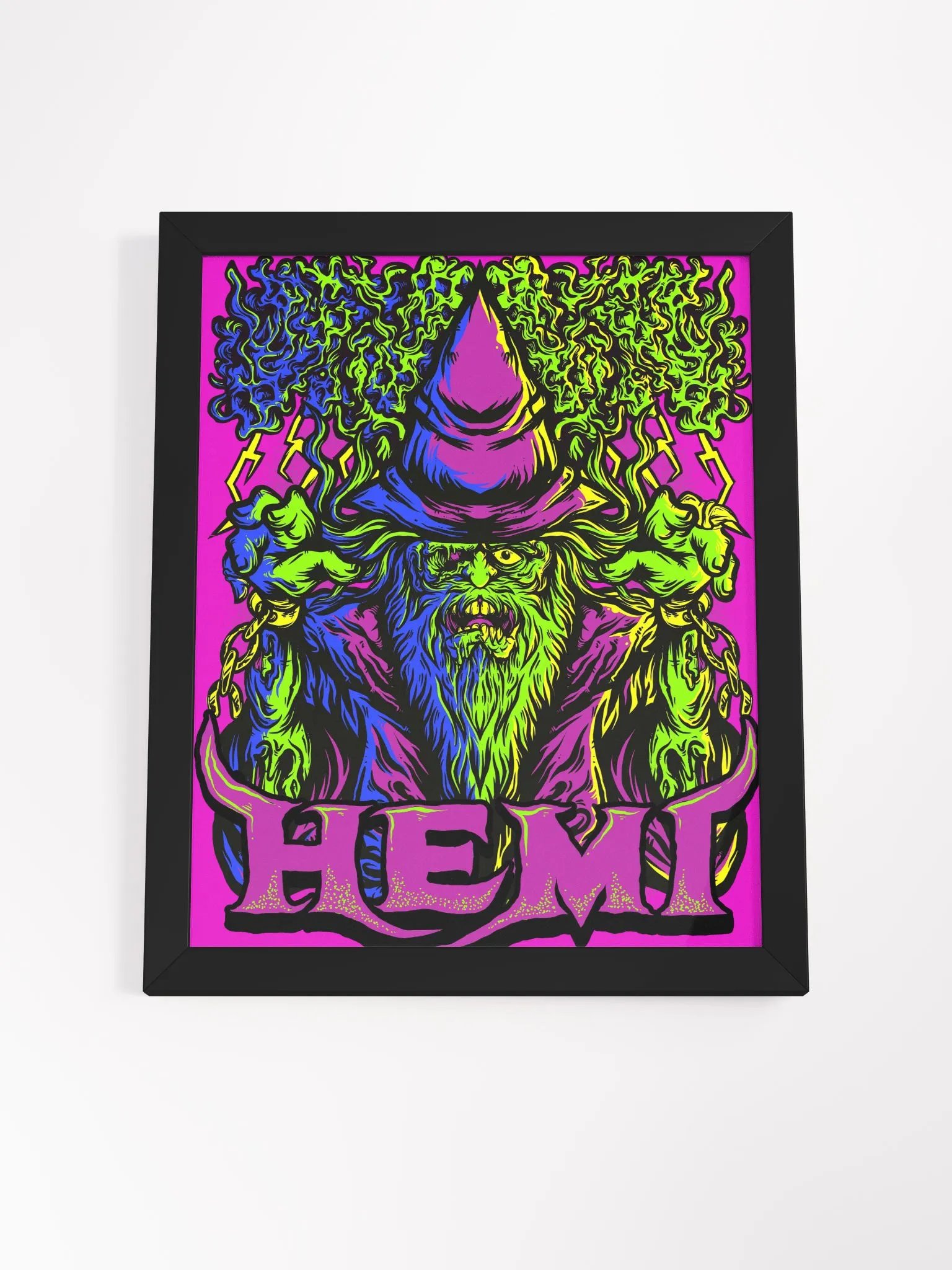 Death Wizard Framed Matte Poster product image (4)