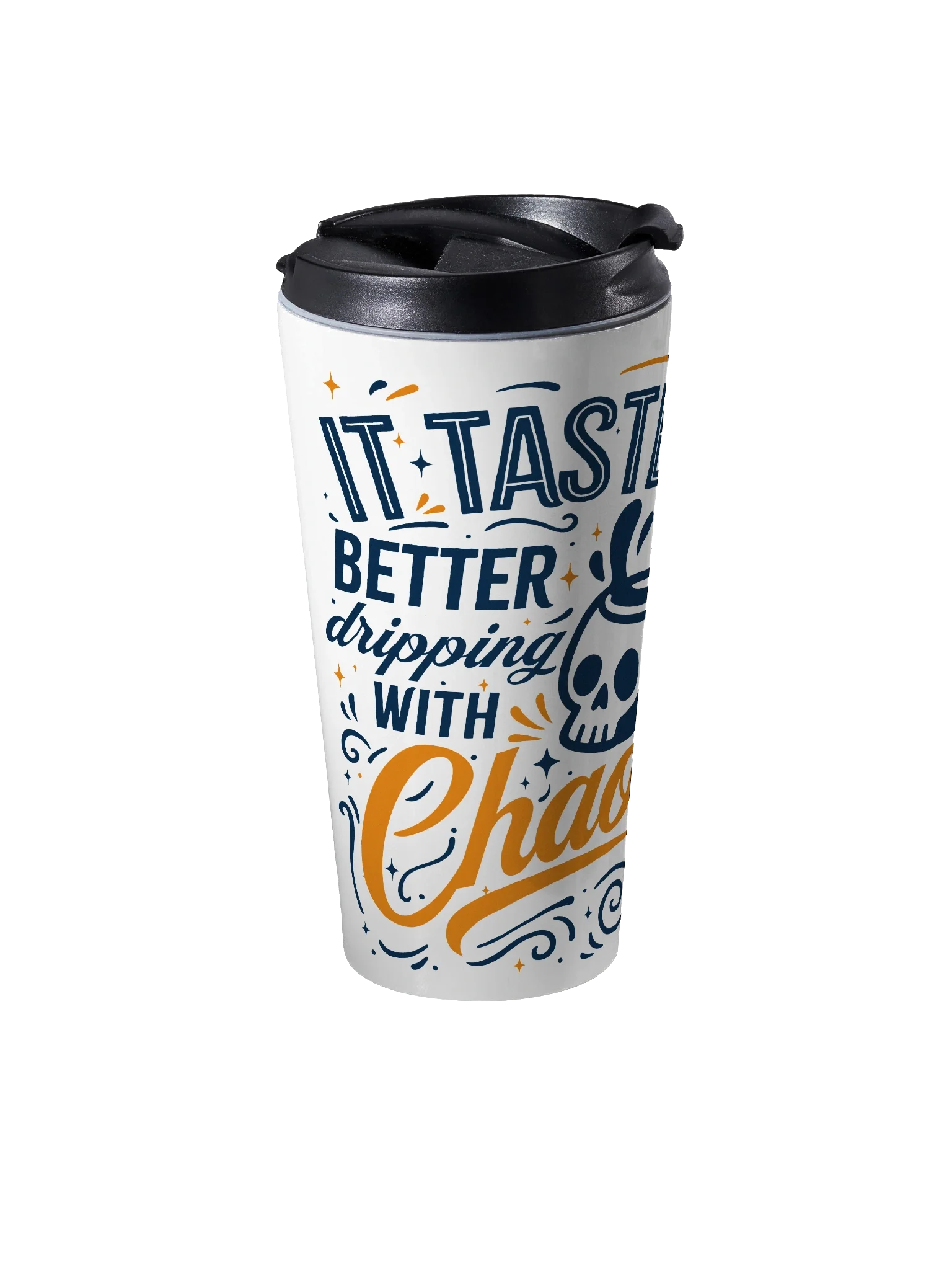 Dripping with Chaos Travel Coffee Mug product image (2)