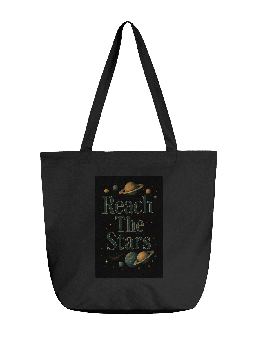 Reach The Stars – Organic Cotton Tote Bag (Standard) product image (1)