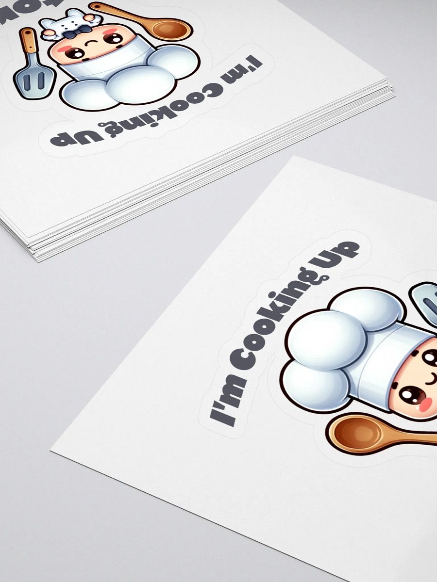 I'm Cooking Up A Storm Sticker product image (4)