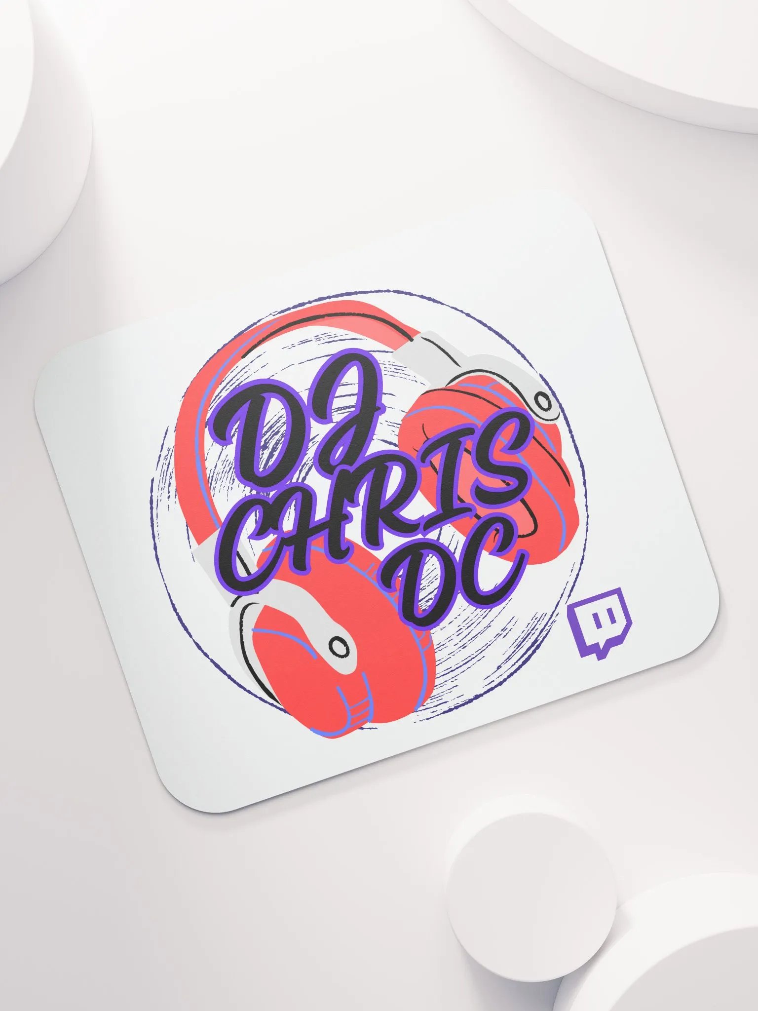Mouse Pad With Red Graphic product image (7)