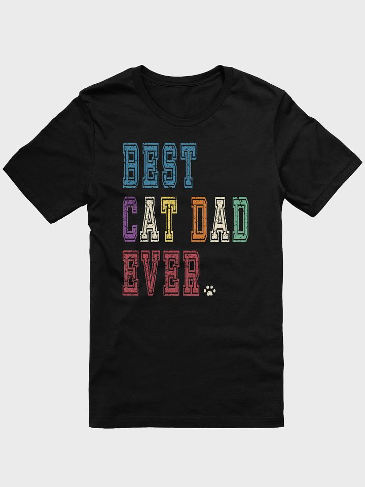 Best Cat Dad Ever Unisex Tee product image (1)