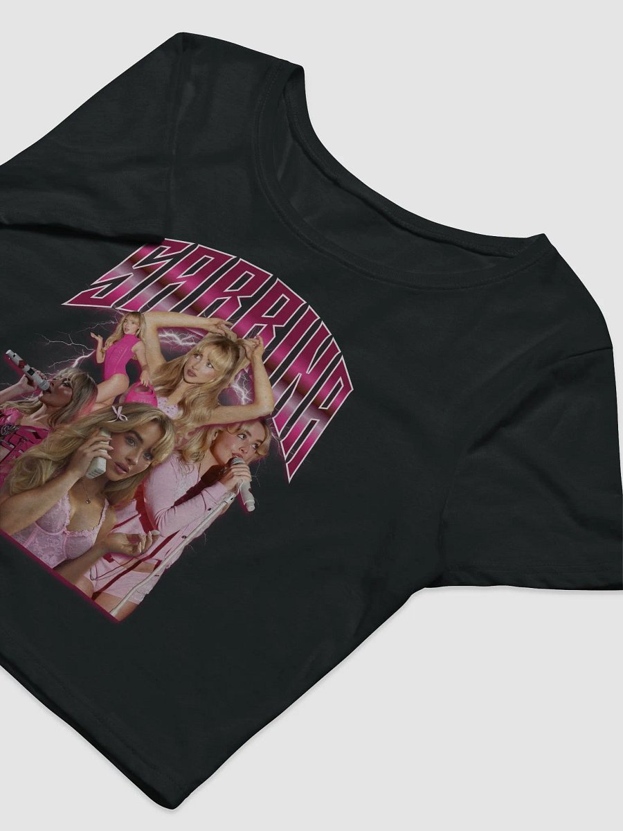 Sabrina Crop Tee | Hot Pink product image (3)