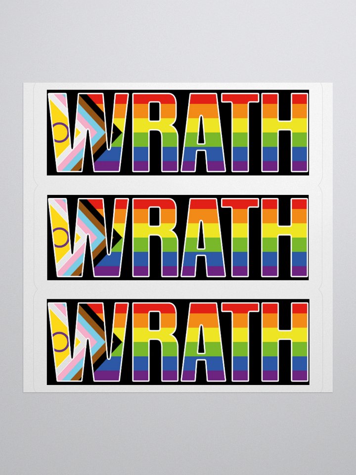 WRATH 2023 bubble free stickers product image (2)