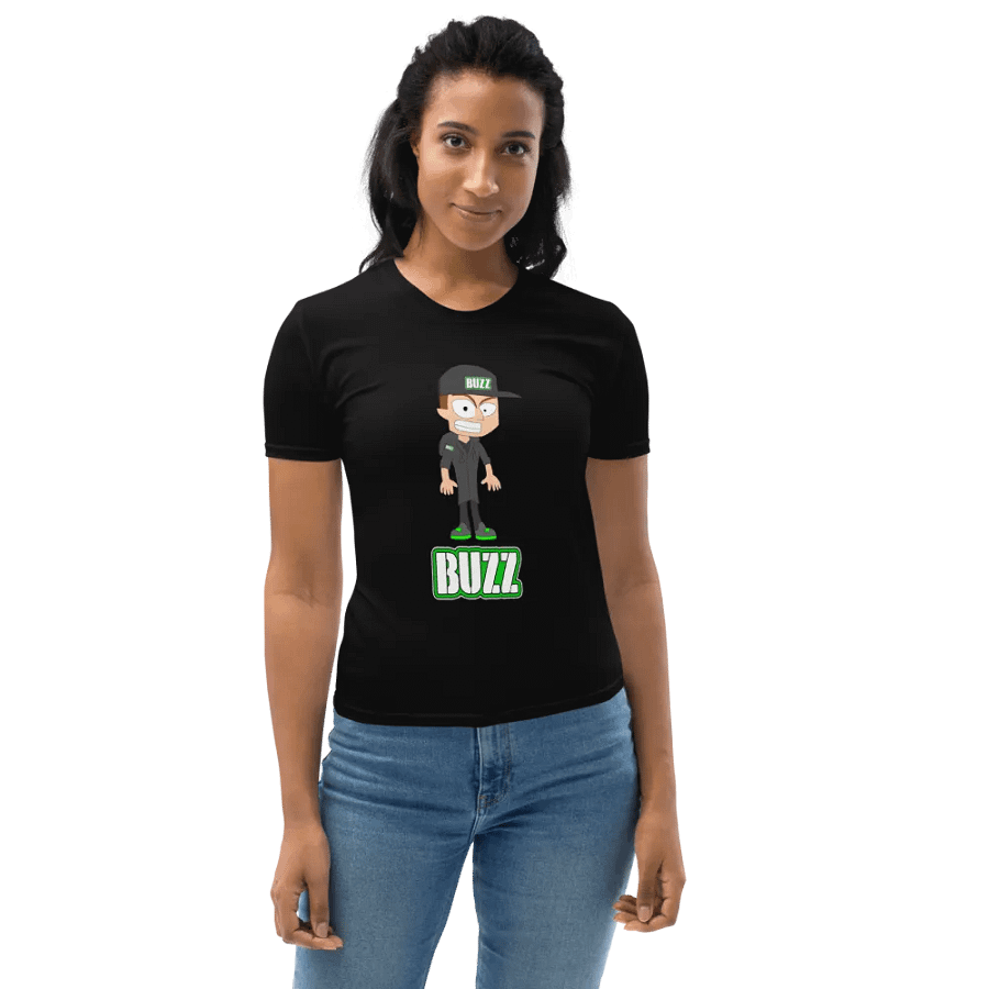 Buzz T-Shirt (Black) - Women product image (5)