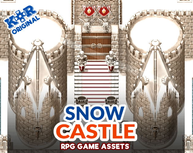 KR Snow Castle Tileset for RPGs product image (1)