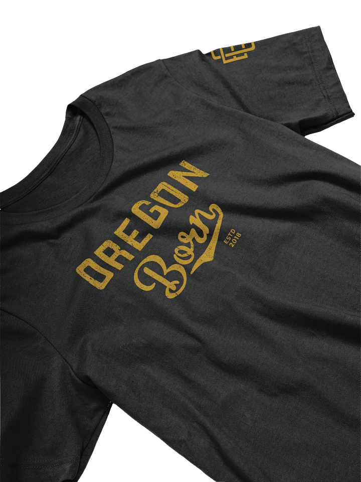 Golden Oregon Born T-Shirt product image (2)