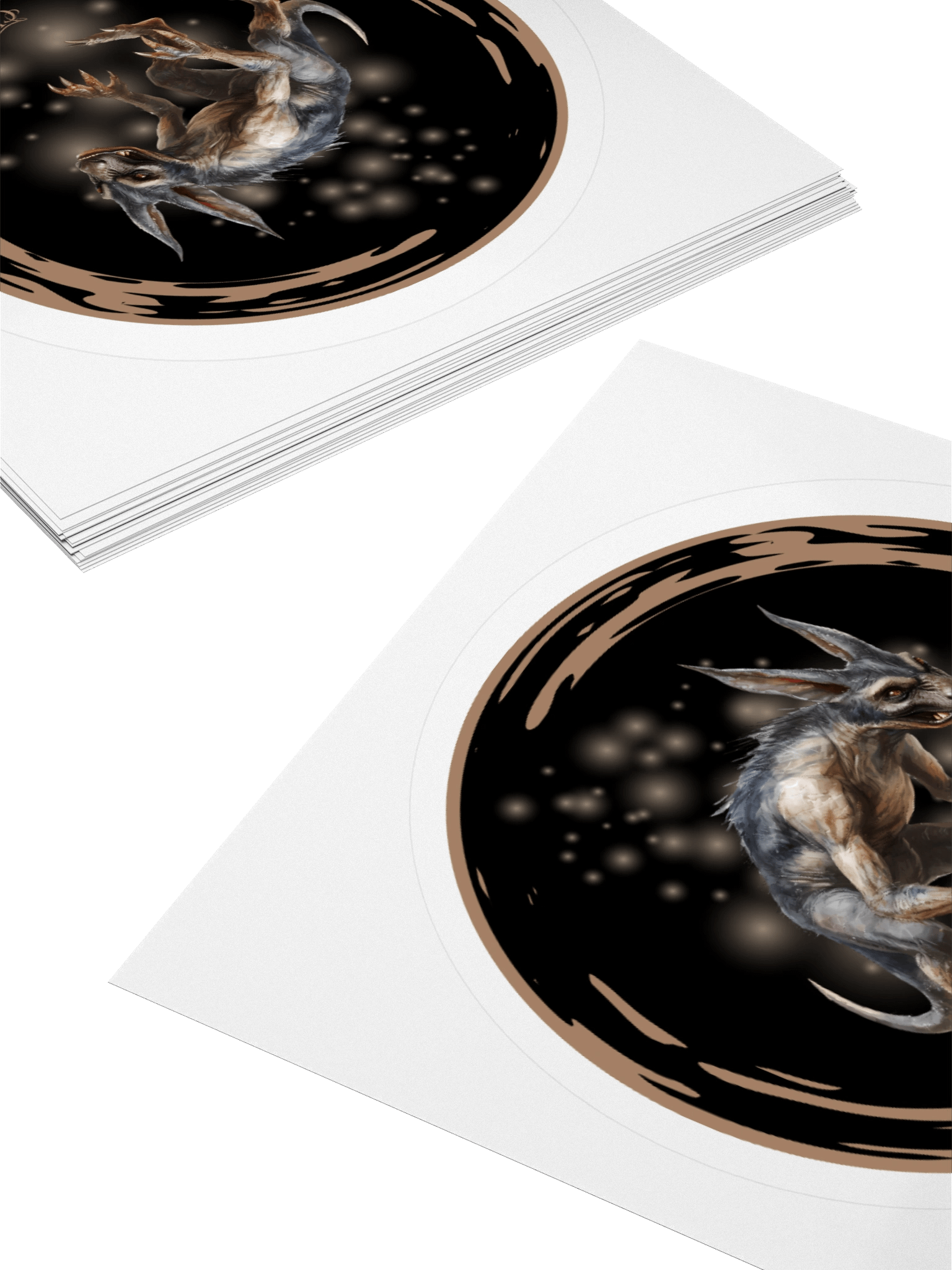 Mystical Chupacabra Kiss Cut Stickers product image (4)
