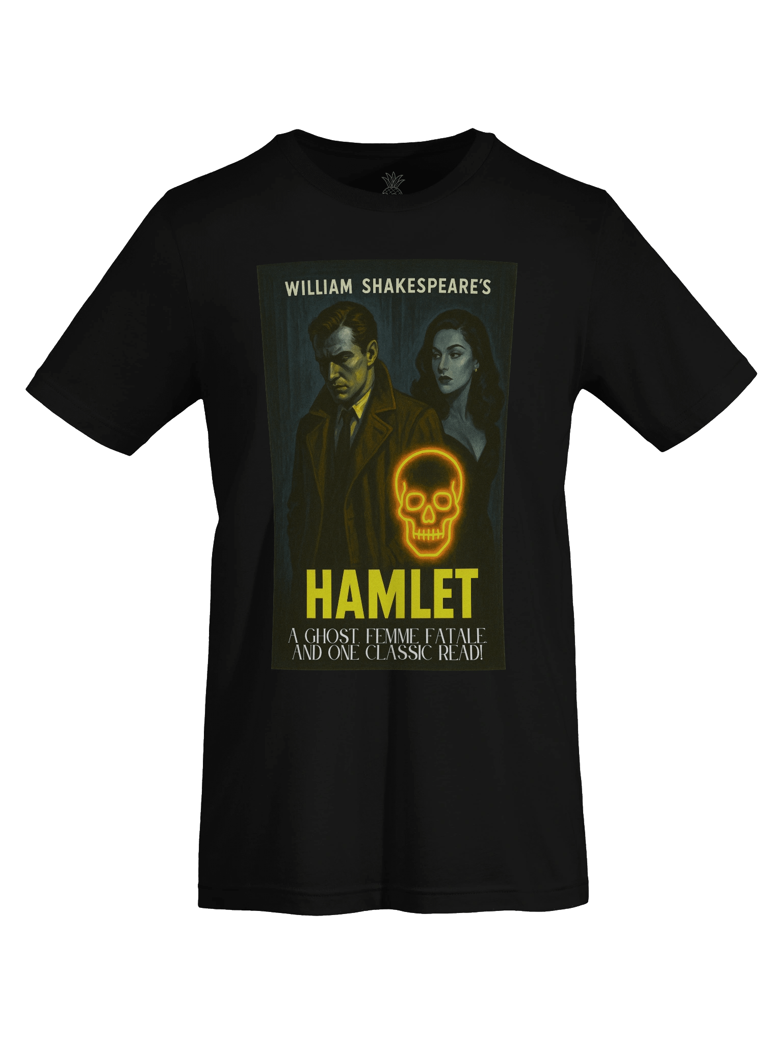 William Shakespeare "Hamlet" 1950's Noir Film Poster Unisex T-Shirt product image (69)