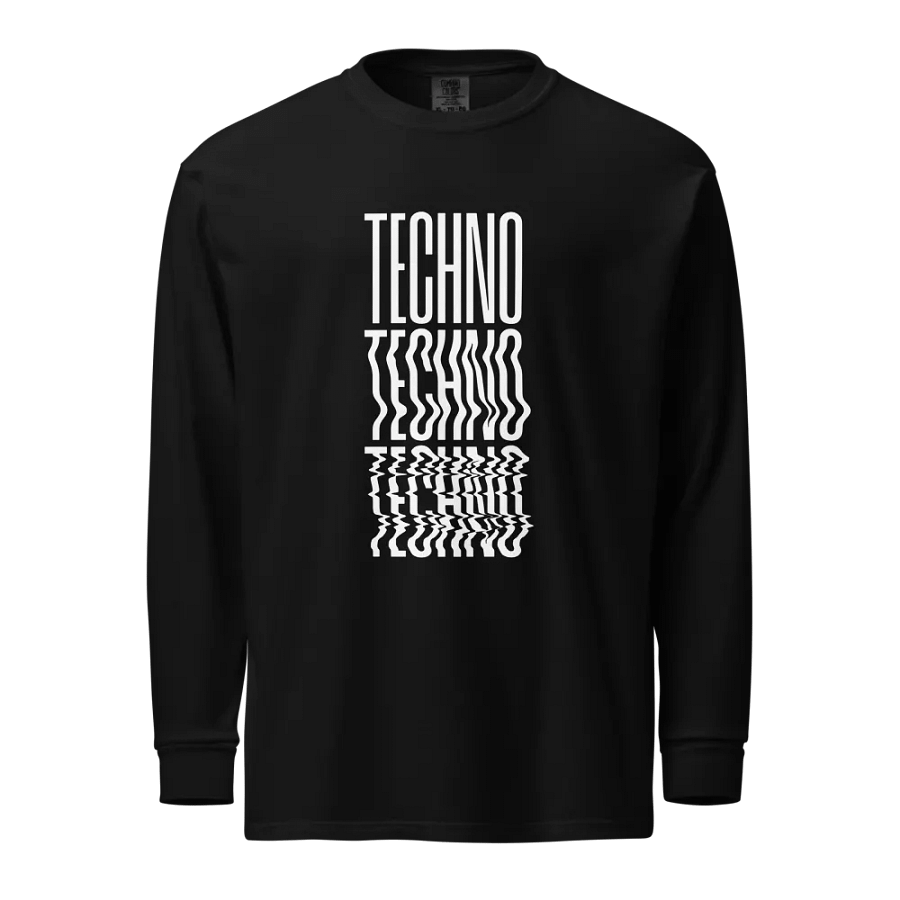 Techno Distortion Long-sleeve Tee product image (1)