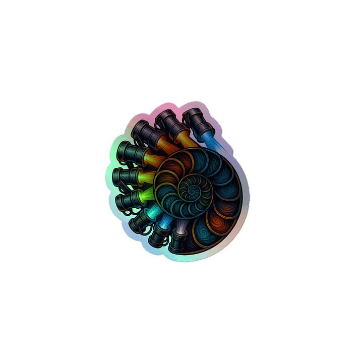 Theatrically Jerry "Nautilus PAR" Holographic Stickers product image (1)
