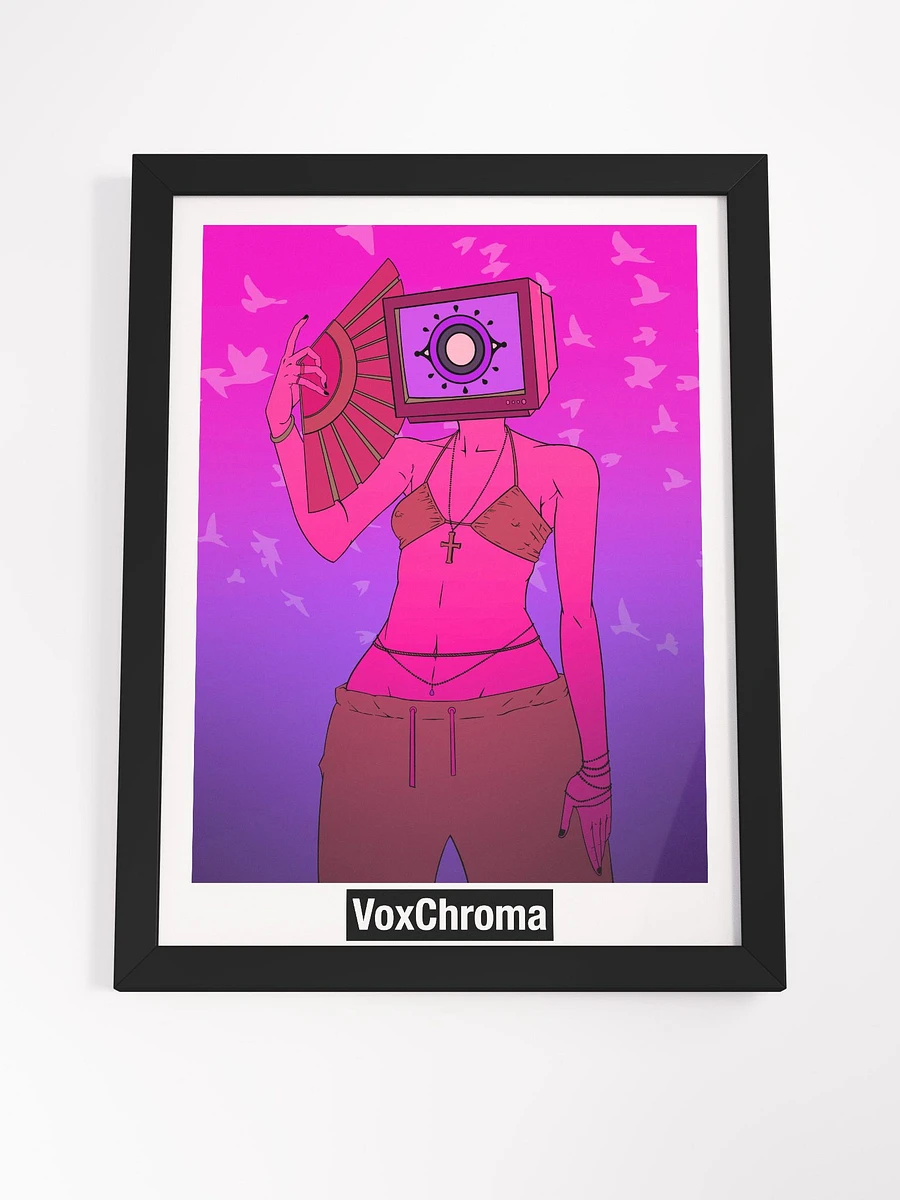 Framed Poster - Head In The Clouds (Pink) product image (7)