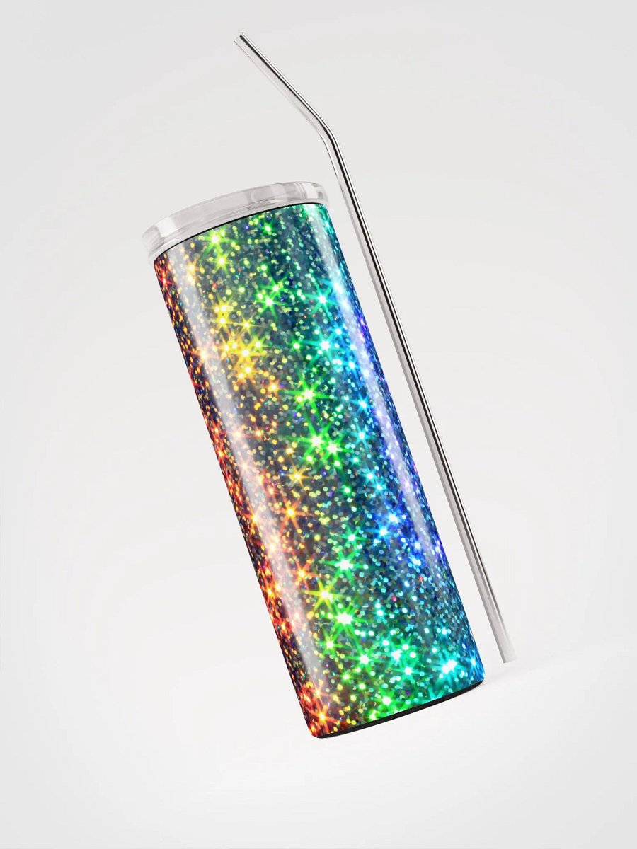 Rainbow Sparkle Stainless Steel Tumbler product image (3)
