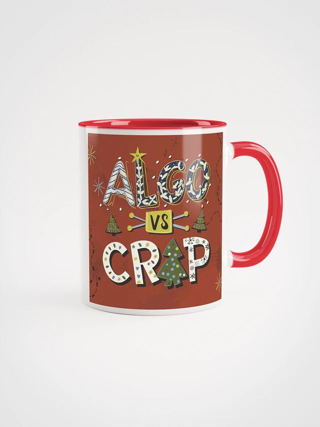 Algo vs Crap Christmas Mug product image (1)