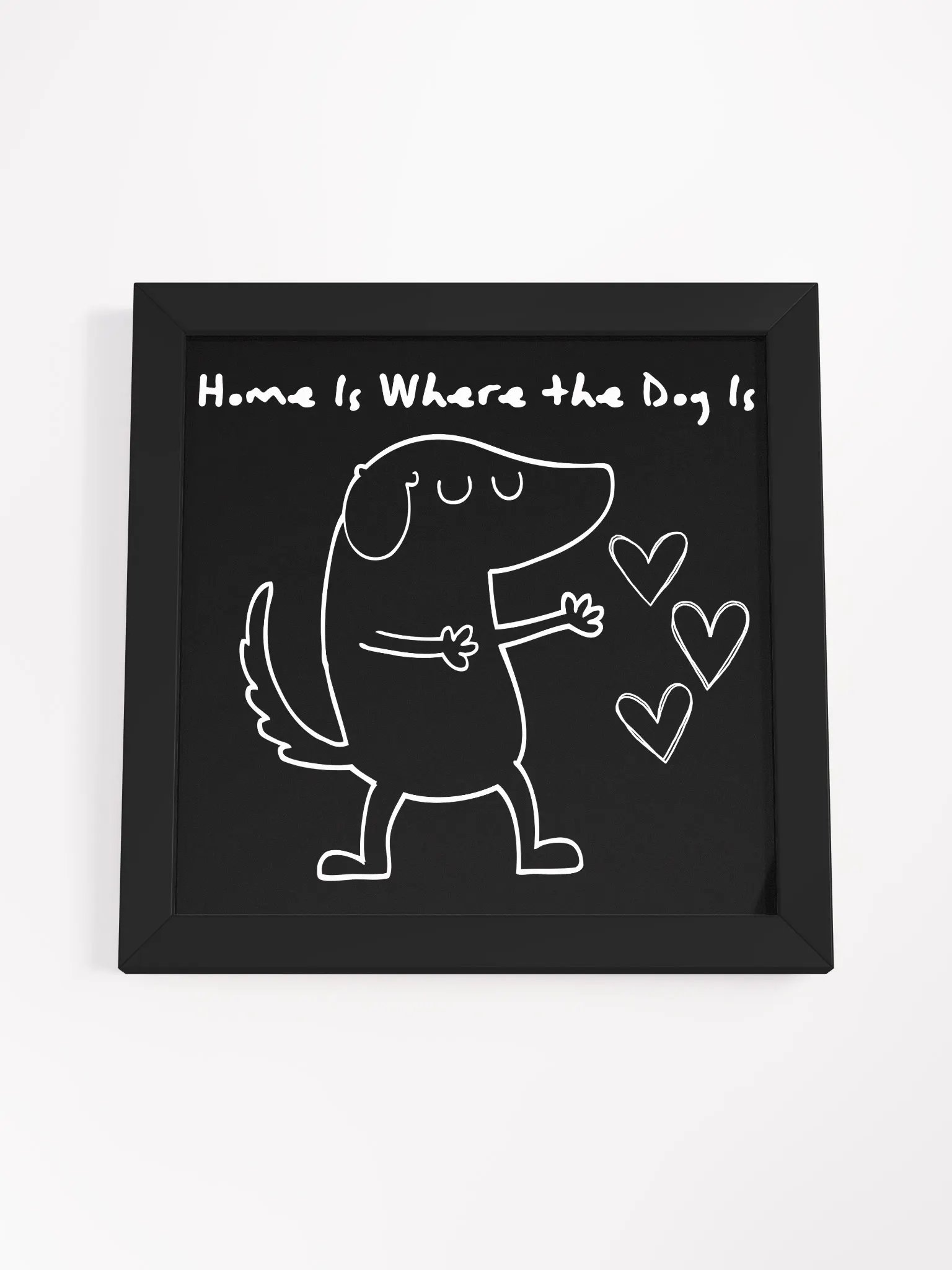 "Home Is Where the Dog Is Canvas Art" product image (37)