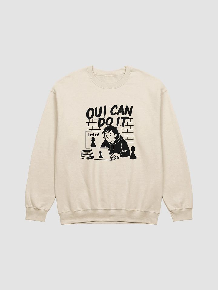 Oui Can Do It - Classic Crewneck Sweatshirt product image (1)