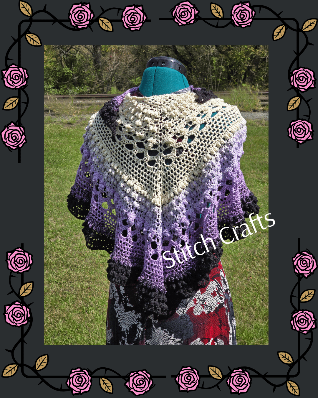 Crochet Aphrodite Shawl product image (3)