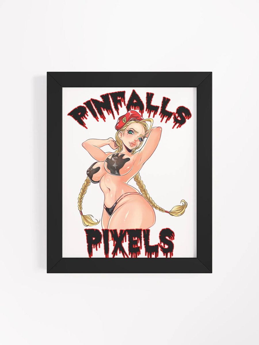 Cammy x Sable Cosplay Framed Poster product image (32)