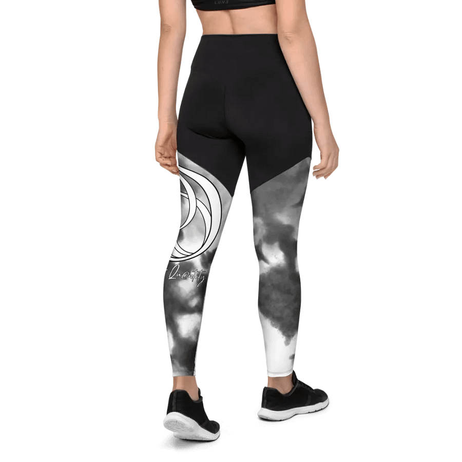 Women's Sport Leggings (Partly Cloudy) product image (5)