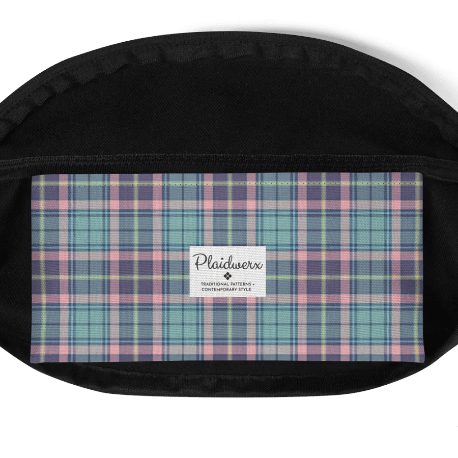 Light Green, Lavender, and Pink Plaid Fanny Pack product image (6)