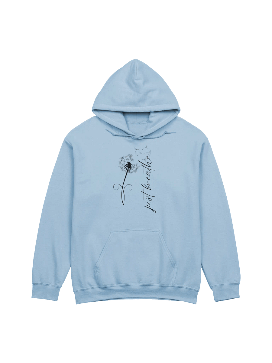 Tranquil Dandelion Hoodie - Breathe with Nature's Ease product image (1)