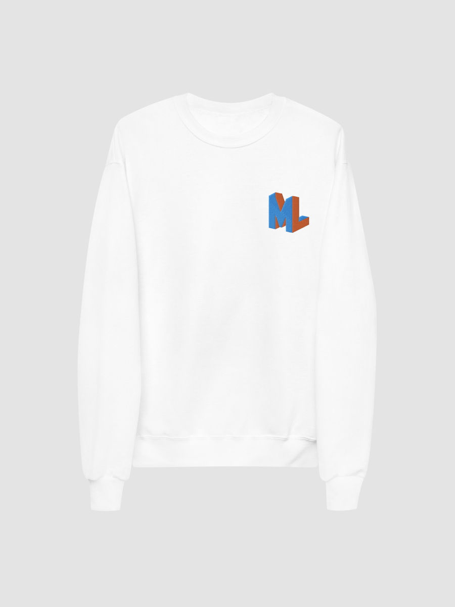 ML Initials Hanes Classic Crewneck (Embroidered) product image (2)