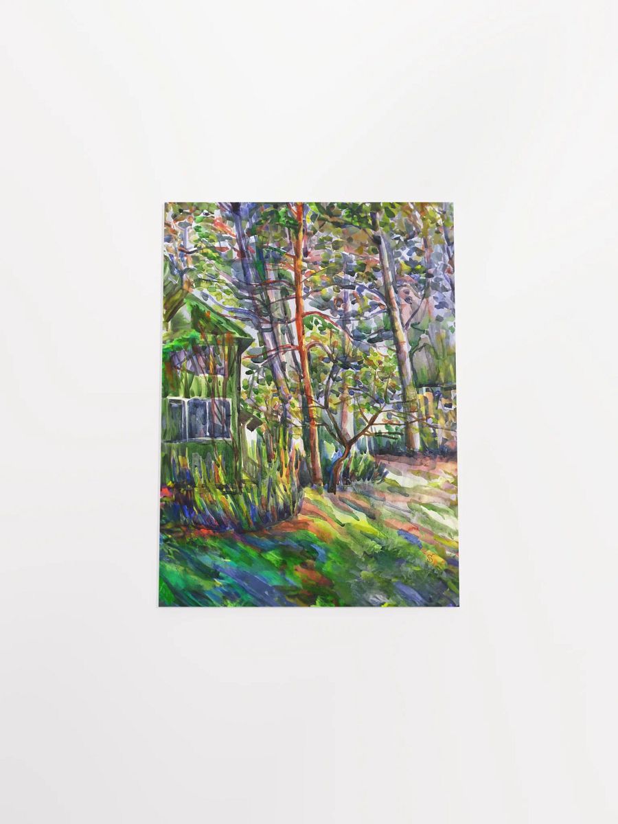 Vibrant Matte Poster Print - Summer Hourse product image (16)