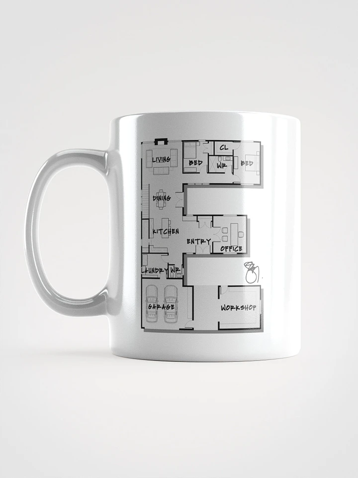 Alphabet Floor Plan Mug - E product image (1)