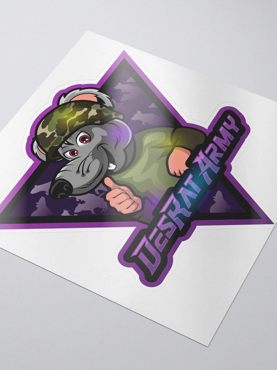 DesRat Army Logo Sticker product image (3)