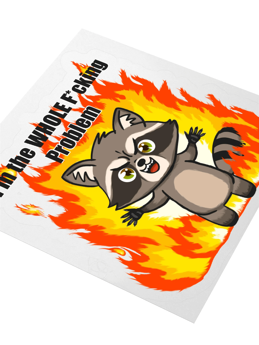 I'm the WHOLE F*cking Problem Sticker product image (7)
