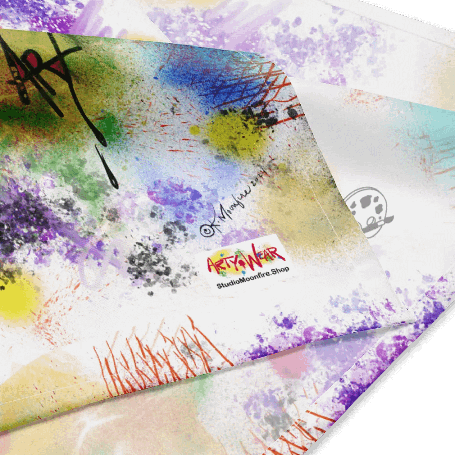 SplatterWear #4 Bandana/Rainbow product image (2)