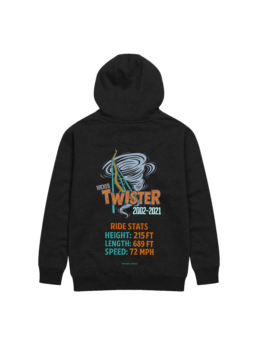 Wicked Twister 2002-2021 Roller Coaster Hoodie product image (2)