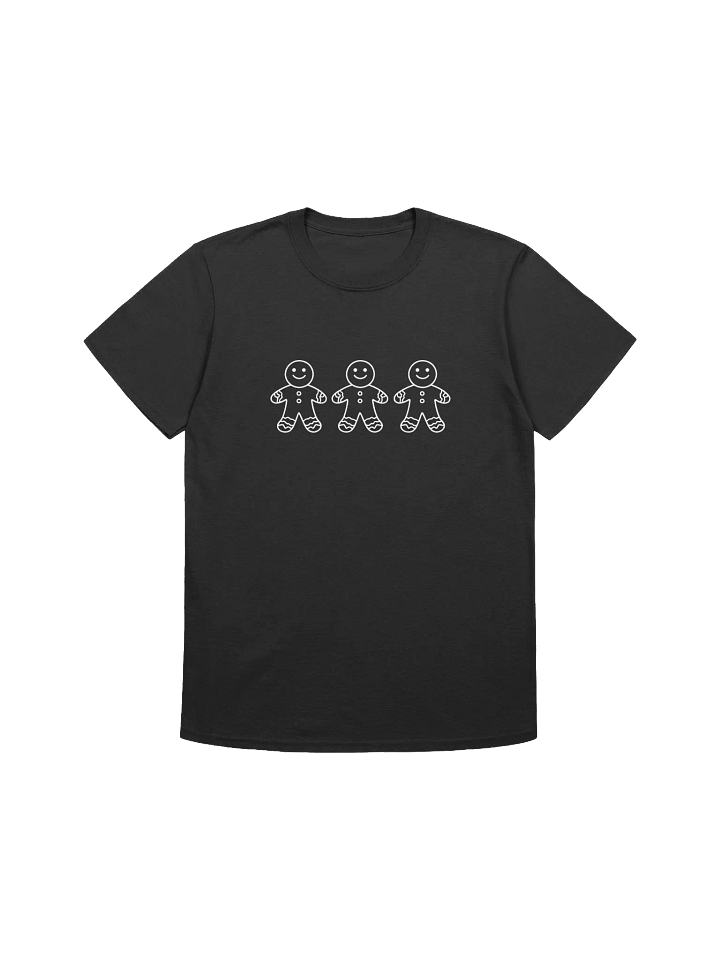 Minimalist Gingerbread Men Unisex Christmas T-Shirt product image (4)