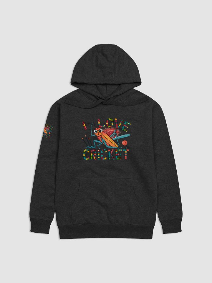 Cozy I Love Cricket Hoodie for Sports Enthusiasts product image (8)
