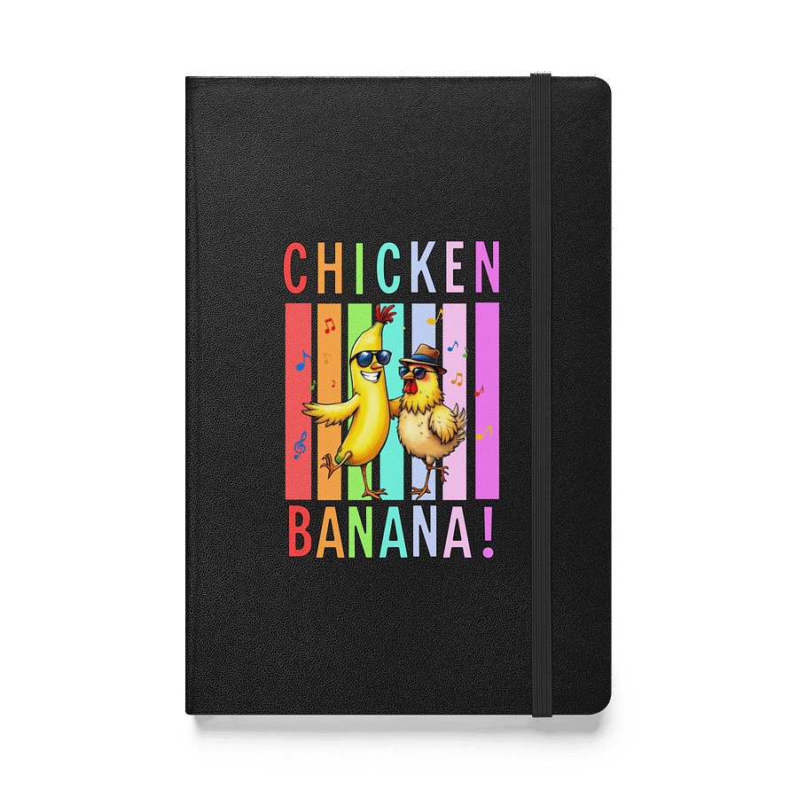 Chicken Banana Funky Hardcover Notebook product image (1)